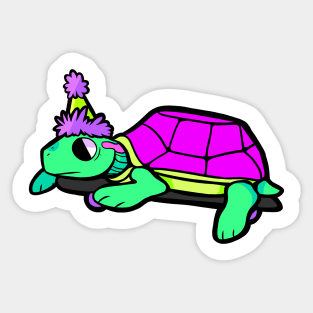 Rad Turtle Sticker